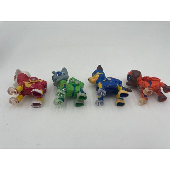 Paw Patrol Light Up Superhero Pups Figures Rocky & Marshall - Picture 11 of 16